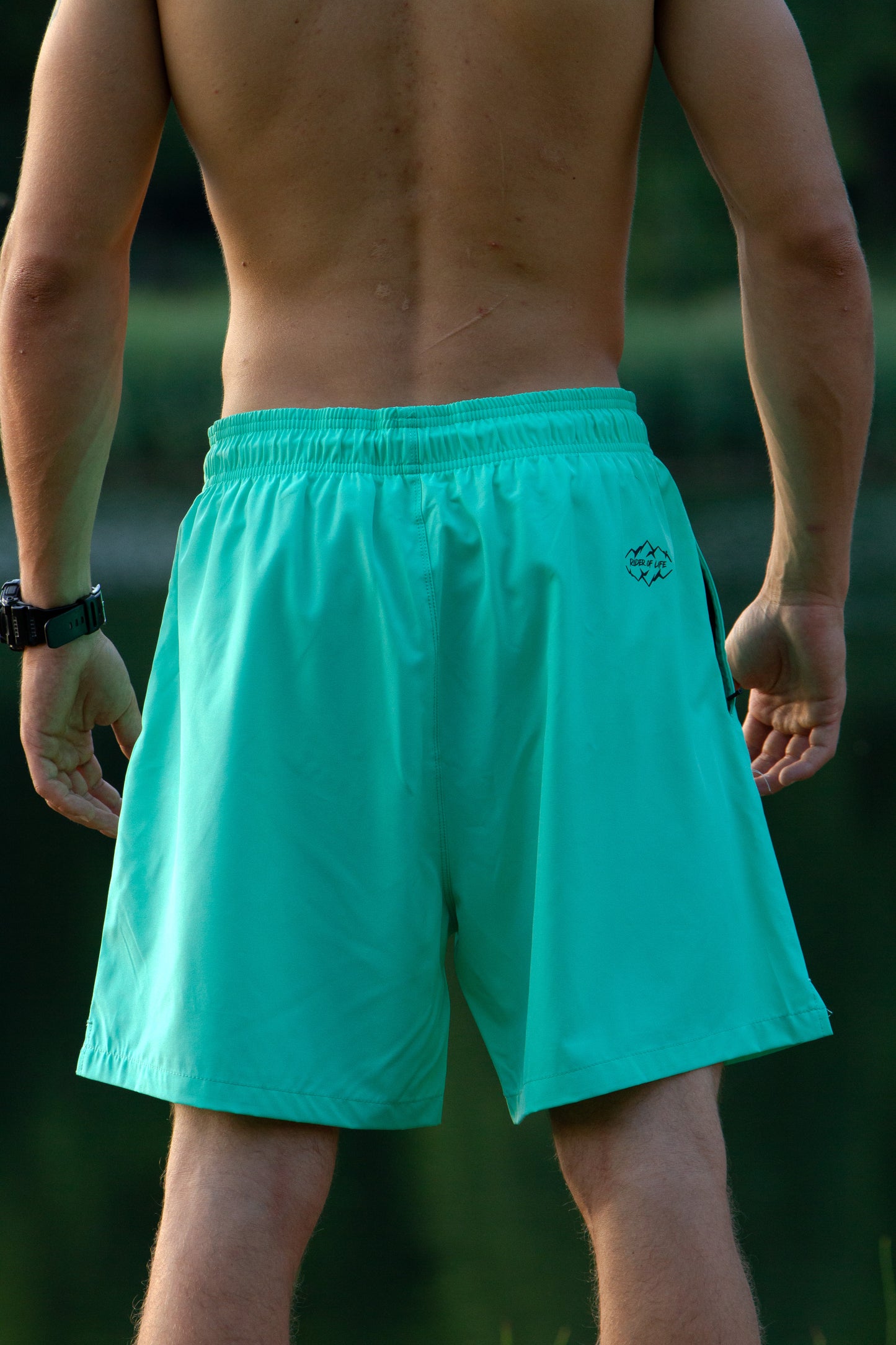 Short de Bain Cliffdiver Turquoise