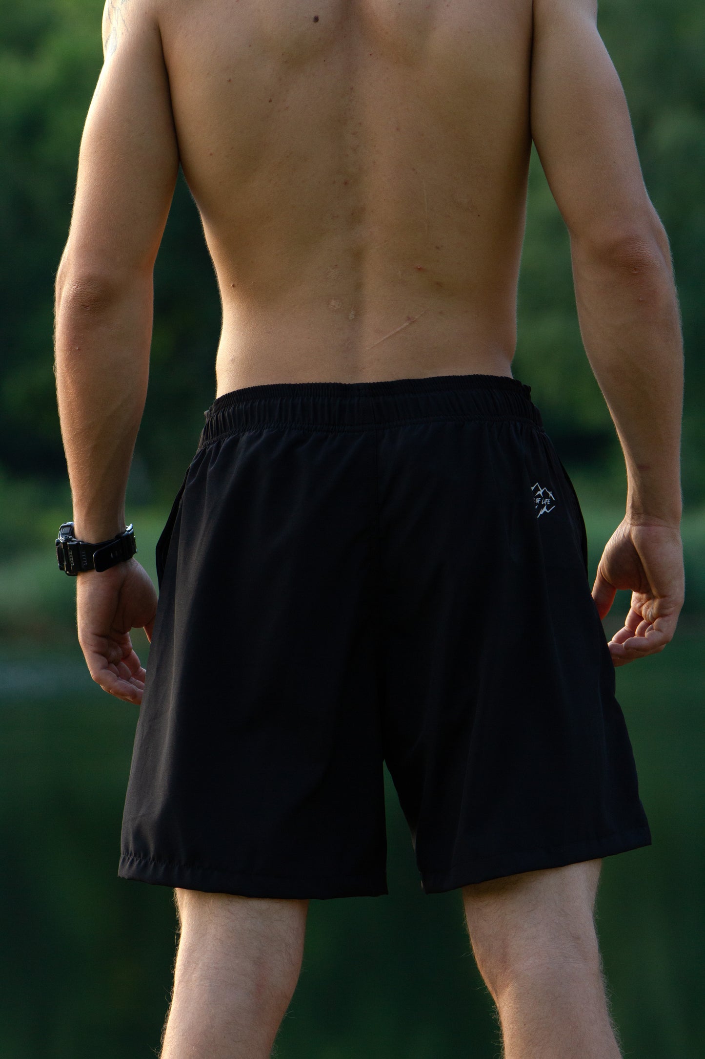Short de Bain Cliffdiver Noir