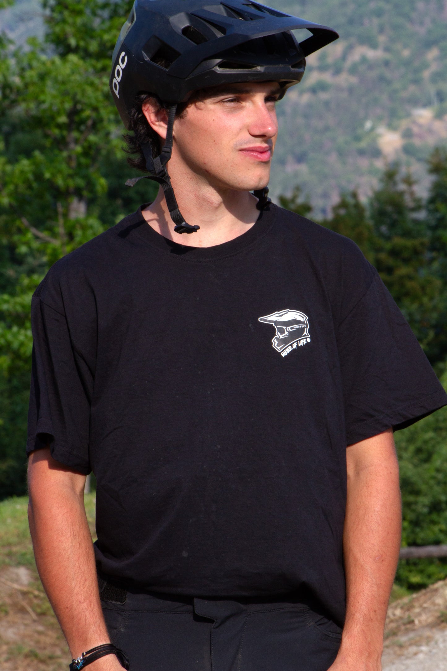 T-shirt Stay Hard Stay Rider 100% Coton