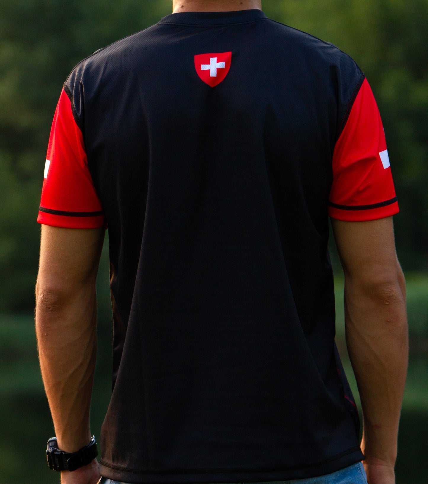 T-shirt Performance Suisse – 100% Créé dans les Alpes