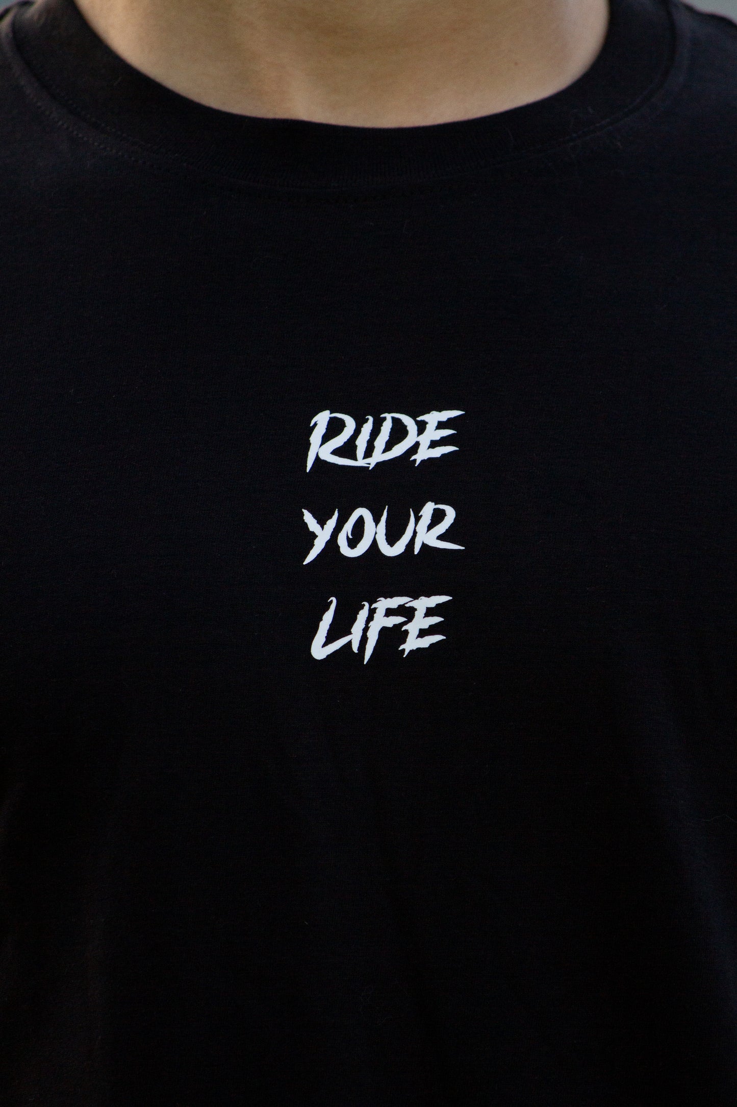 T-shirt Ride Your Life 100% Coton
