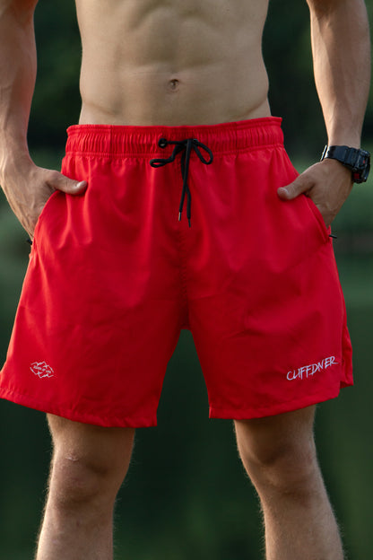 Short de Bain Cliffdiver Orange