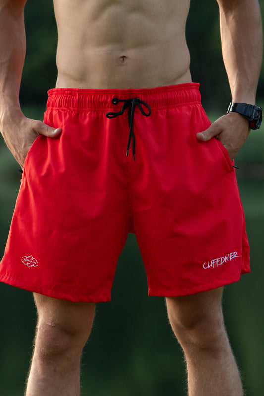 Short de Bain Cliffdiver Orange