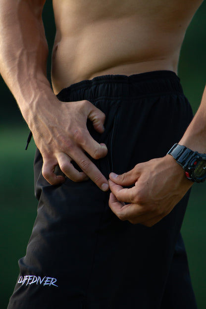 Short de Bain Cliffdiver Noir