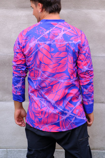 All-Riding T-shirt Fleurs de Montagne – 100% Créé dans les Alpes Homme