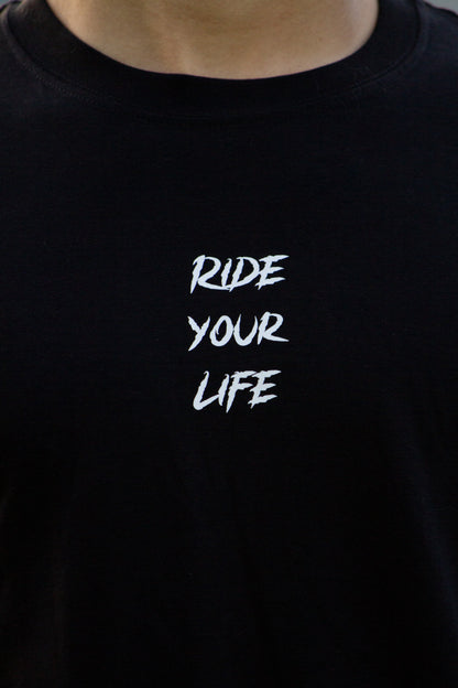 T-shirt Ride Your Life 100% Coton