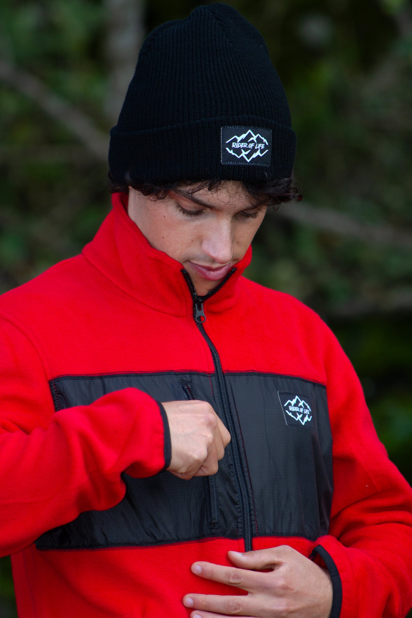 POLAR MAN JACKET RED